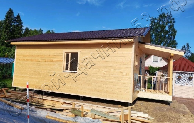 3 Каркасный дом 8х6м + 2х1.5м , 51 М², Ленинградская область, Выборгский район, с.п. Гончаровское (8)